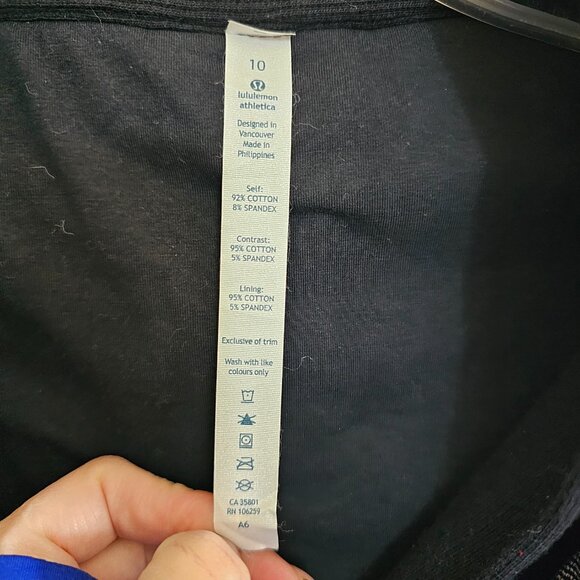 LULULEMON To Class Double Collar Heather Gray Button Up Sweater Jacket~10 - Picture 14 of 14